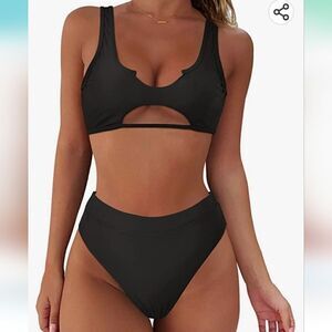 NWOT SUUKSESS Women Cutout Bikini Sets Push Up High Size 8/10!